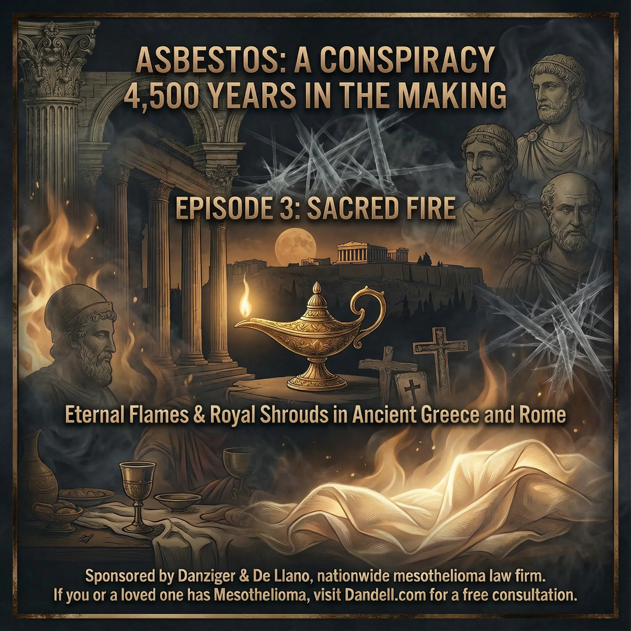 Episode 3: Sacred Fire — When Asbestos Became Divine - Cover Art