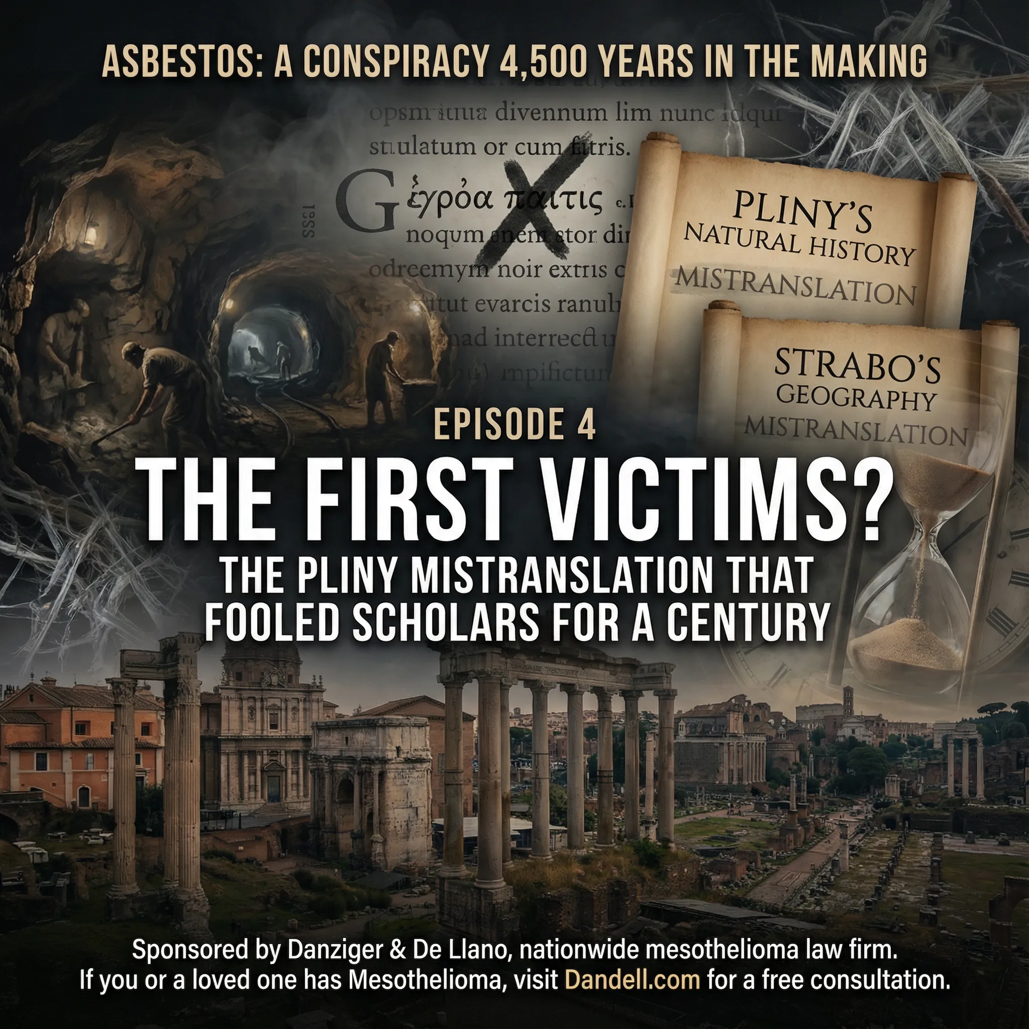 Episode 4: The First Victims — The Pliny Mistranslation That Fooled Scholars for a Century - Cover Art