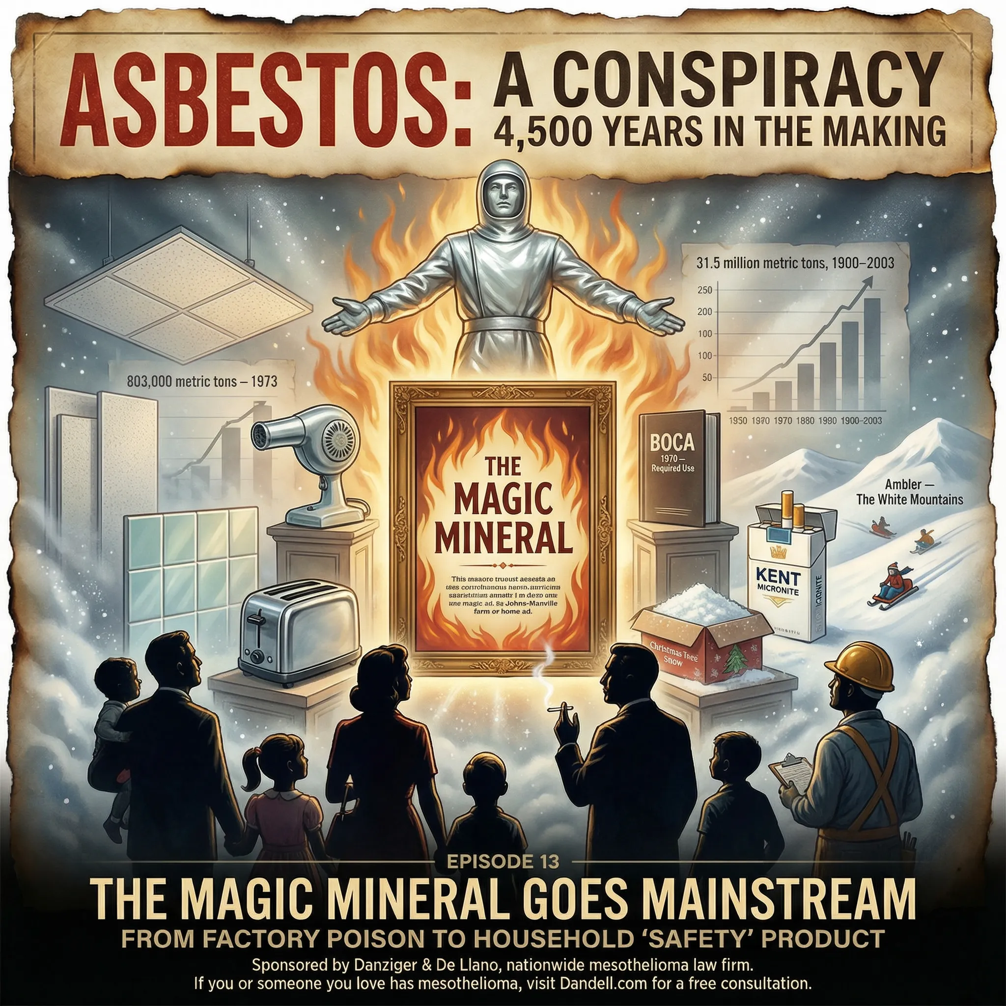 Episode 13: The Magic Mineral Goes Mainstream - Cover Art