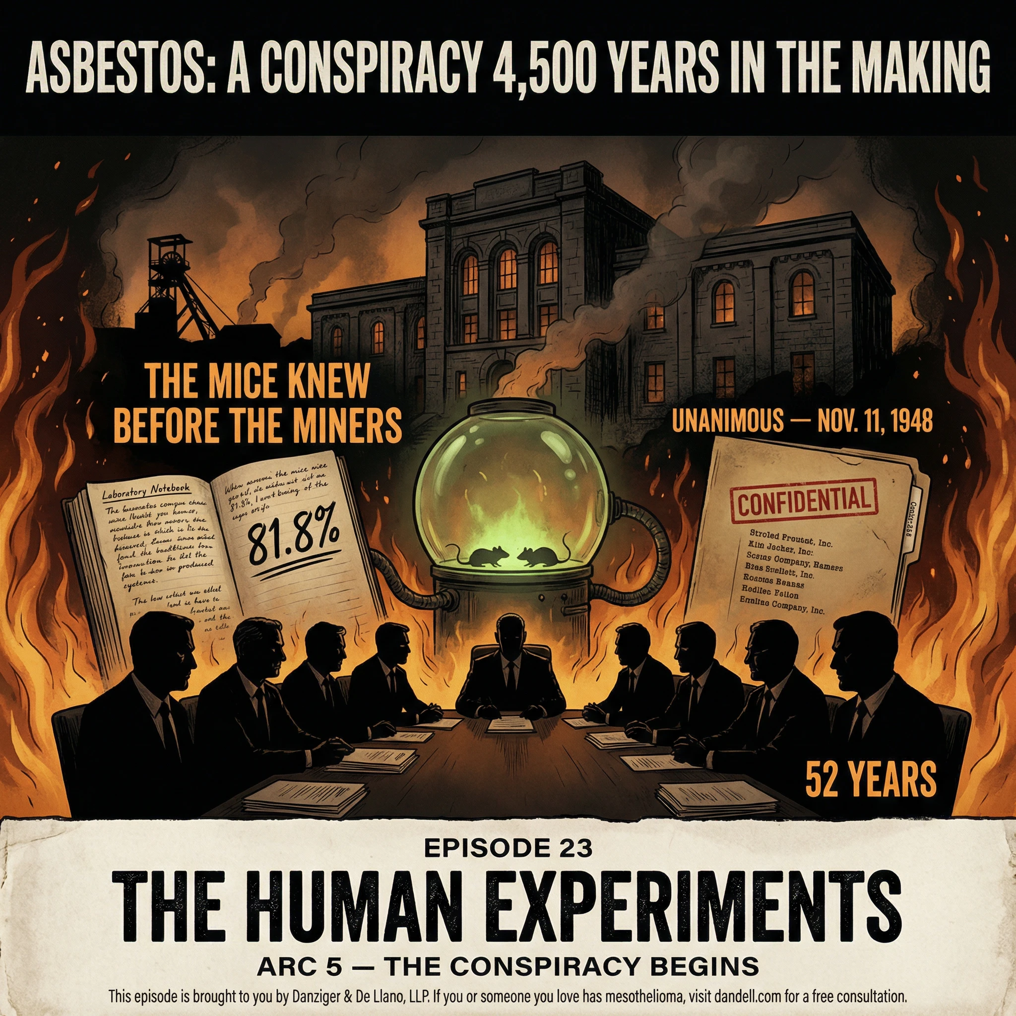 Episode 23: The Human Experiments - Cover Art