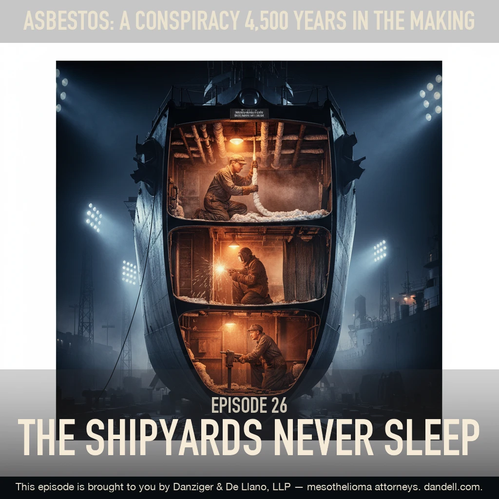Episode 26: The Shipyards Never Sleep - Cover Art